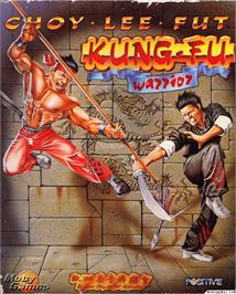 Box cover for Choy-Lee-Fut Kung-Fu Warrior on the Microsoft DOS.