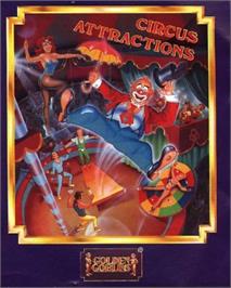 Box cover for Circus Attractions on the Microsoft DOS.