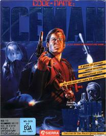 Box cover for Code-Name - Iceman on the Microsoft DOS.