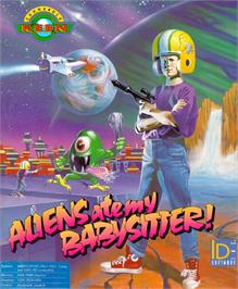 Box cover for Commander Keen 6 - Aliens Ate My Babysitter on the Microsoft DOS.