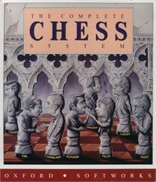 Box cover for Complete Chess System, The on the Microsoft DOS.