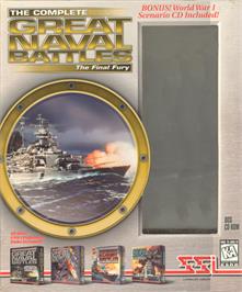 Box cover for Complete Great Naval Battles, The - The Final Fury on the Microsoft DOS.