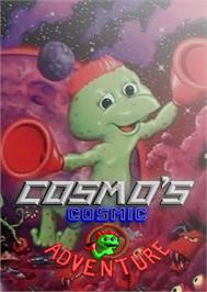 Box cover for Cosmo's Cosmic Adventure on the Microsoft DOS.