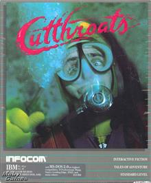 Box cover for Cutthroats on the Microsoft DOS.