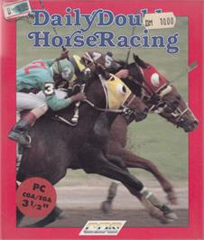 Box cover for Daily Double Horse Racing on the Microsoft DOS.