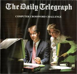 Box cover for Daily Telegraph Computer Crossword Challenge, The on the Microsoft DOS.
