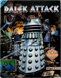 Box cover for Dalek Attack on the Microsoft DOS.