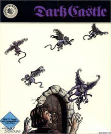 Box cover for Dark Castle on the Microsoft DOS.