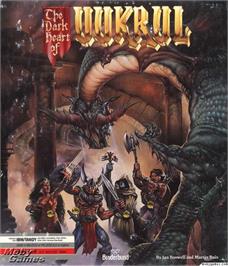 Box cover for Dark Heart Of Uukrul, The on the Microsoft DOS.