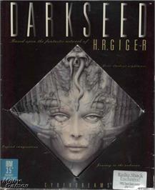 Box cover for Dark Seed on the Microsoft DOS.