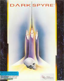 Box cover for Darkspyre on the Microsoft DOS.