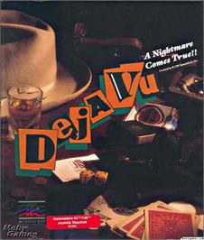 Box cover for Deja Vu - A Nightmare Comes True!! on the Microsoft DOS.