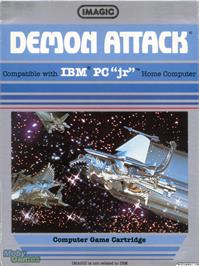 Box cover for Demon Attack on the Microsoft DOS.