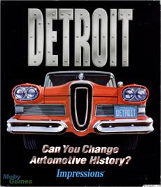 Box cover for Detroit on the Microsoft DOS.