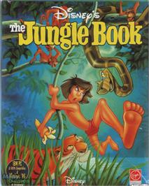Box cover for Disney's The Jungle Book on the Microsoft DOS.
