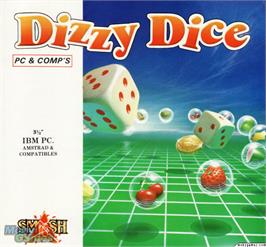 Box cover for Dizzy Dice on the Microsoft DOS.