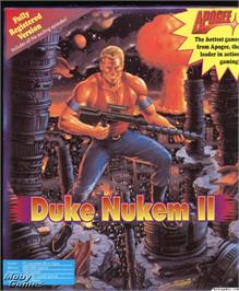 Box cover for Duke Nukem 2 on the Microsoft DOS.