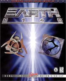 Box cover for Earth 2140 on the Microsoft DOS.