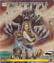 Box cover for Entity on the Microsoft DOS.