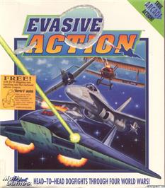 Box cover for Evasive Action - Duel for the Sky on the Microsoft DOS.