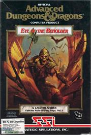 Box cover for Eye of the Beholder on the Microsoft DOS.