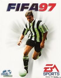 Box cover for FIFA 97 on the Microsoft DOS.