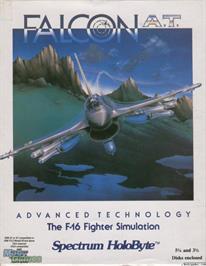 Box cover for Falcon A.T. on the Microsoft DOS.