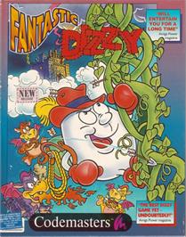 Box cover for Fantastic Dizzy on the Microsoft DOS.