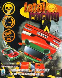 Box cover for Fatal Racing on the Microsoft DOS.