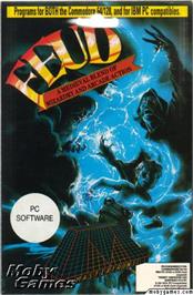 Box cover for Feud on the Microsoft DOS.