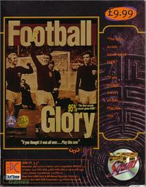 Box cover for Football Glory on the Microsoft DOS.