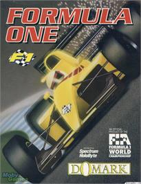 Box cover for Formula One on the Microsoft DOS.
