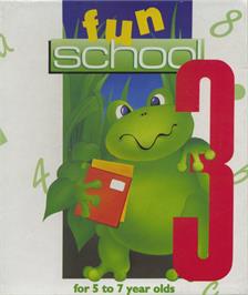Box cover for Fun School 3 - for 5 to 7 Year Olds on the Microsoft DOS.