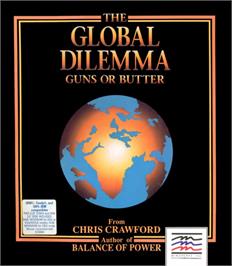 Box cover for Global Dilemma - Guns Or Butter, The on the Microsoft DOS.