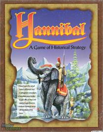 Box cover for Hannibal on the Microsoft DOS.