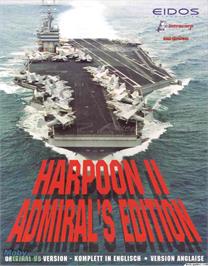 Box cover for Harpoon 2 - Admiral's Edition on the Microsoft DOS.