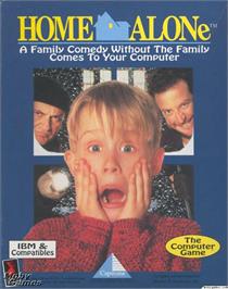 Box cover for Home Alone on the Microsoft DOS.
