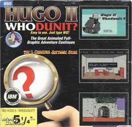 Box cover for Hugo 2 - Whodunit on the Microsoft DOS.