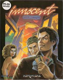 Box cover for Innocent Until Caught on the Microsoft DOS.
