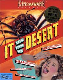 Box cover for It Came From The Desert on the Microsoft DOS.
