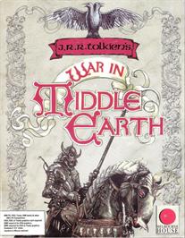 Box cover for J.R.R. Tolkien's War in Middle Earth on the Microsoft DOS.