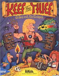 Box cover for Keef the Thief - A Boy and His Lockpick on the Microsoft DOS.