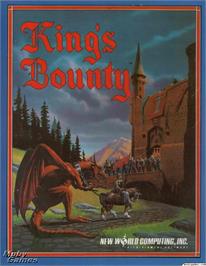 Box cover for King's Bounty on the Microsoft DOS.