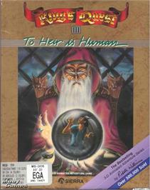Box cover for King's Quest 3 - To Heir Is Human on the Microsoft DOS.