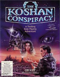 Box cover for Koshan Conspiracy, The on the Microsoft DOS.
