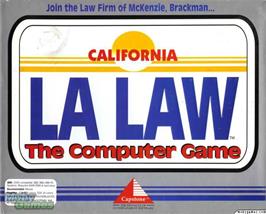 Box cover for Law - The Computer Game, La on the Microsoft DOS.