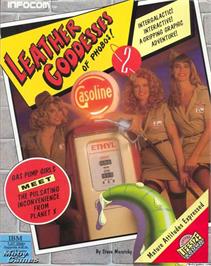 Box cover for Leather Goddesses of Phobos! 2 - Gas Pump Girls Meet the Pulsating Inconvenience from Planet X on the Microsoft DOS.