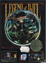 Box cover for Legend of Djel on the Microsoft DOS.