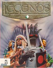 Box cover for Legends on the Microsoft DOS.