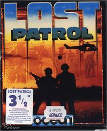 Box cover for Lost Patrol on the Microsoft DOS.